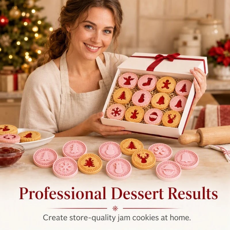 💥 Last Day! Special Sale 🎁Festive Christmas Cookie Cutter Set🥧✨