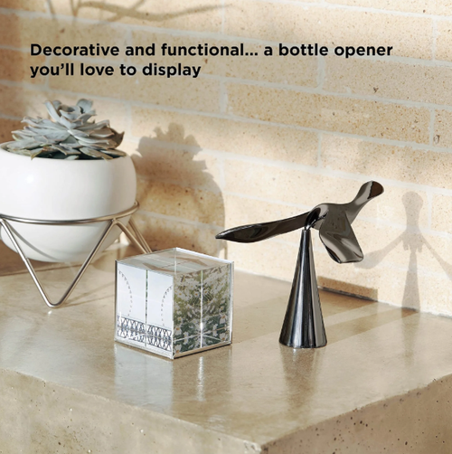 Bird wine opener