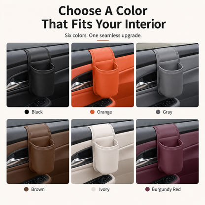 🥤 Car Door Cup Holder & Multi-Purpose Storage Pocket
