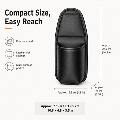 🥤 Car Door Cup Holder & Multi-Purpose Storage Pocket