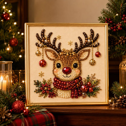 🎨💎DIY Christmas Pearl Diamond Painting Art Kit