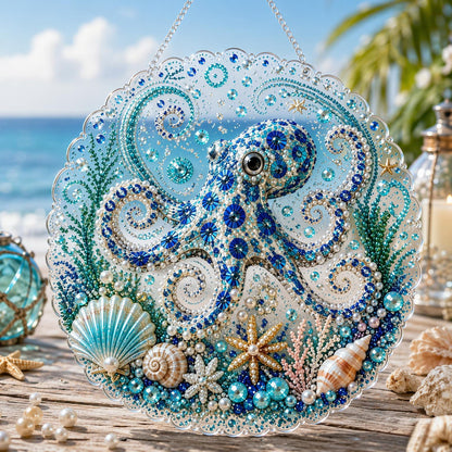 🌊✨Ocean Pearl Art DIY Hanging Ornament Kit